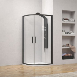 Efe-200 Quadrant CL Black 90x90cm