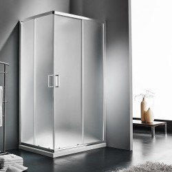 Καμπίνα τετράγωνη NEW FLORA FABRIC 100 70X70X180CM
