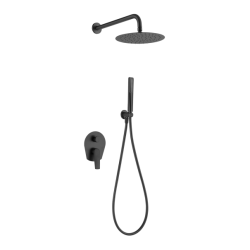 ΜΠΑΤΑΡΙΑ ΣΕΤ ΜΕ ΣΥΣΤΗΜΑ ΕΝΤΟΙΧΙΣΜΟΥ 2 ΕΞΟΔΩΝ DELOS ΜΑΥΡΟ ΜΑΤ GPD055/NG (ΜΕ ΒΡΑΧΙΟΝΑ ΤΟΙΧΟΥ)