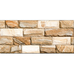 ΠΛΑΚΑΚΙ ΕΠΕΝΔΥΣΗ ΤΥΠΟΥ ΠΕΤΡΑ BERMA BROWN 30X60ΕΚ