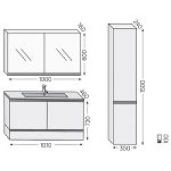  Royal Bath Malaga/100 grey 72ML100AWH 