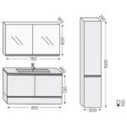  Royal Bath Malaga/80 Grey 72ML80AGR 