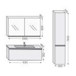  Royal Bath Sevilla/100 Grey 3SV100AGR 