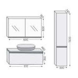  Royal Bath Sevilla/60 White 3SVCS60AWH 