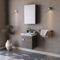  Σετ Έπιπλο Μπάνιου NEON Ανθρακί MDF 18mm 45 9SNEO045ANM